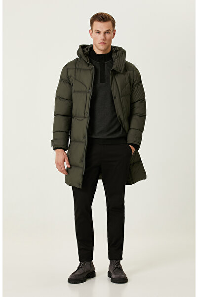 Network Haki Çıtçıtlı Casual Kaban