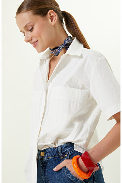 Network N-Tech Beyaz Kısa Kollu Gömlek