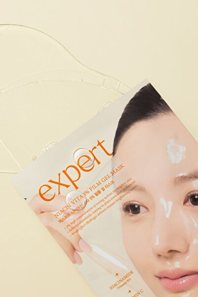 Ariul Expert Niacin Vita 5% Film Gel Mask - %5 Niasinamid Jel Formda Aydınlatıcı Kağıt Maske