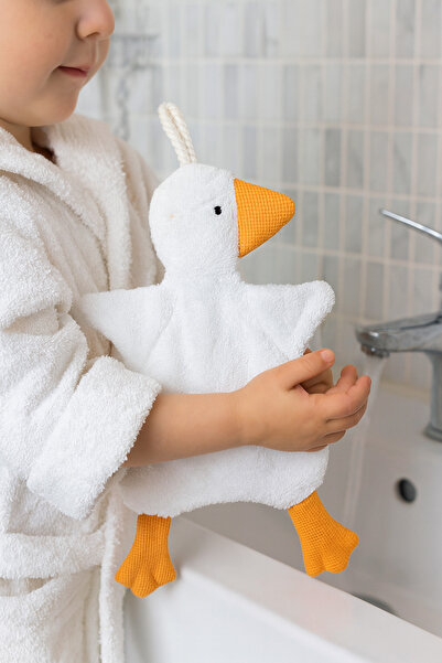 Bebella Cute Duck Baby & Kids Towel Bath Hand Face Towel - Cleaning Installation Cloth / Sleeping Companion