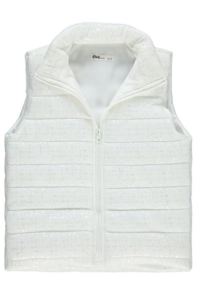 Civil Girls 6-9 Years Old Girl's Ecru Vest