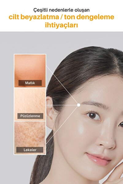 Ariul 7 days Glow Brightening Serum 20ml - & Ton Eşitleyici %5 Niasinamid Vegan Serum