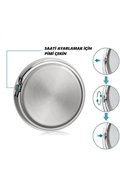 DailyTech Mini Quartz Clock For Luminous Vehicle Car Boat Bike