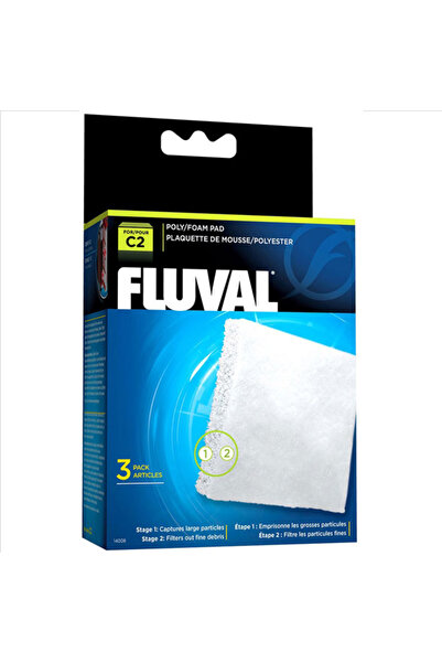Hagen فلوفال C2 إسفنجة فلتر (3 قطع)