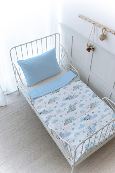 Tuğba Kuğu Organik Baskılı Montessori (100x200) Yorgan Seti - Iconic Serisi -...