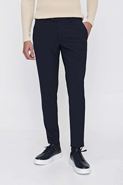 Efor P 1102 Slim Fit Lacivert Spor Pantolon