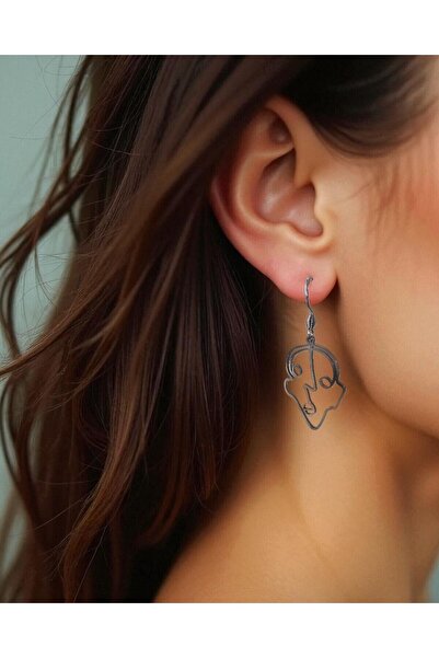 AURA Otantik Silüet Minimal Küpe