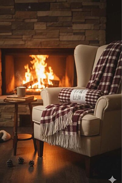 Eponj Home Battaniye Çift Kişilik Akrilik Pamuklu Honey