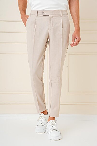 Efor P 1148 Slim Fit K.bej Klasik Pantolon