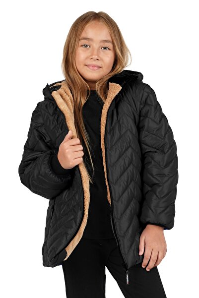 Monttini Детско палто с качулка, водоустойчиво и ветроустойчиво, с подплата Welsoft