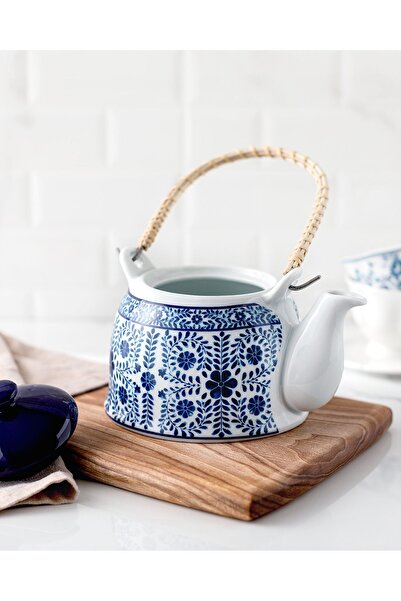 Madame Coco Nostalgic Papillon Demlik - Mavi