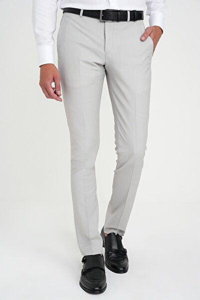 Efor Slim Fit Pilesiz Yün Klasik Taş Kumaş Pantolon P 1191