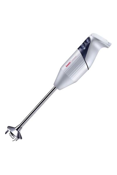 Bamix Gastro 3, 350w EL BLENDERI, Beyaz – Açık Gri