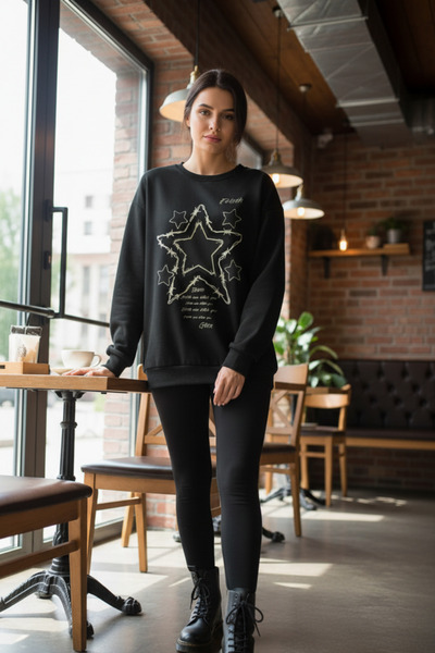 UNCİA OUTDOORS Φούτερ unisex με στάμπα Vengeance GTXR, oversized