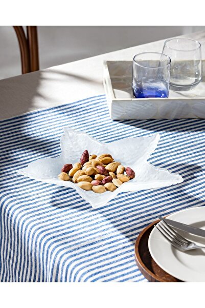 Madame Coco Διακοσμητικό Πιάτο Astre - Μεγάλο Μέγεθος - Λευκό