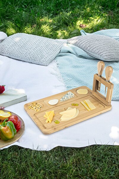 Naturalove Bambu Peynir İkram Tabağı - Mıknatıslı