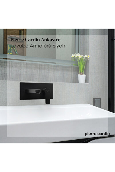 Pierre Cardin Built-In Sink Fixture Black