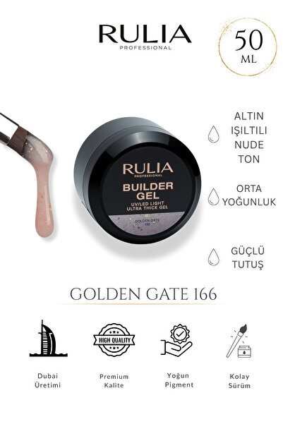 Rulia Professional Rulia Builder Gel Golden Gate 166 50 ml