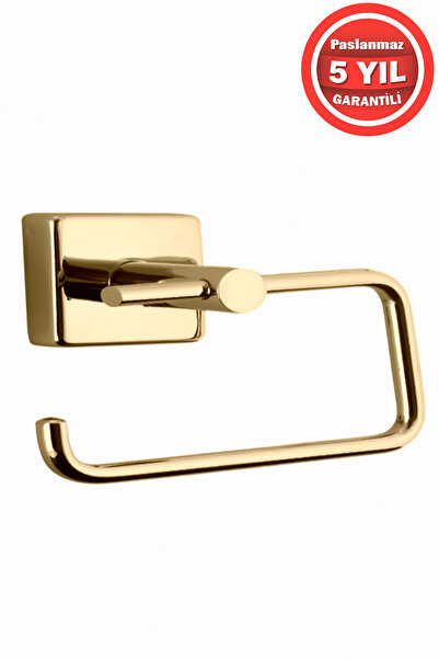 BanyomHome Paslanmaz Pirinç Karedeniz Açık Tuvalet Kağıtlık