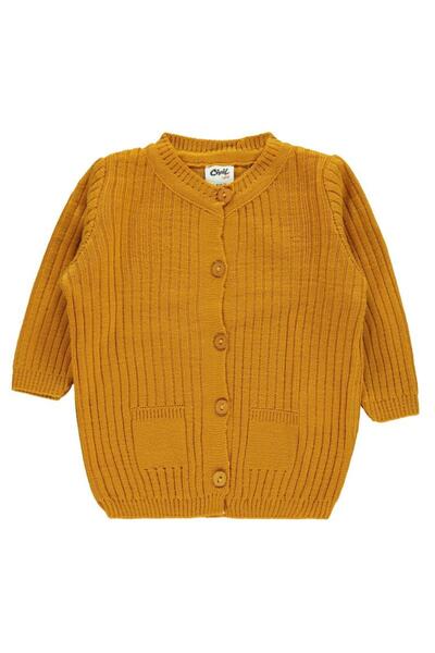 Civil Baby Bebek Triko Hırka 6-18 Ay Açık Hardal