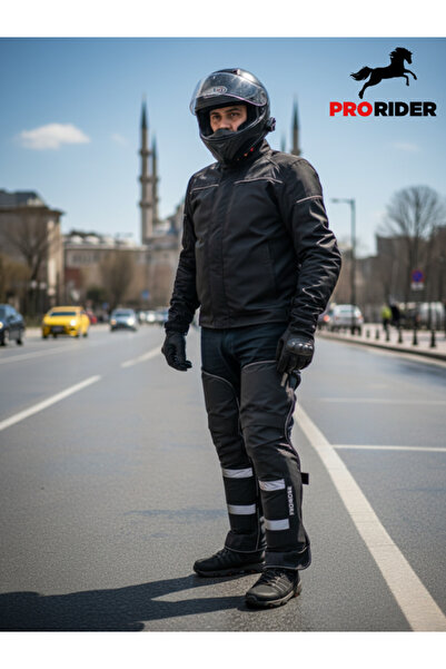 PRORIDER Motorcu Dizlik Yağmur ve Rüzgar Geçirmez Reflektörlü Termal Koruma Suya Dayanıklı Motosiklet Dizlik