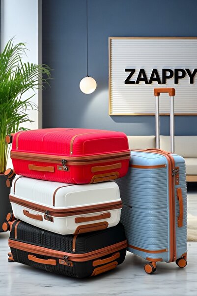 ZAAPPY Hard Shell 28 Inch (30-35kg) Unbreakable Luggage Lightweight, Secured Lock, Smooth Wheels