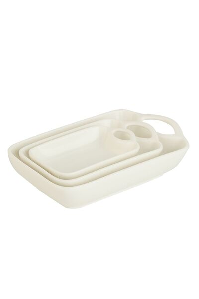 Madame Coco Petit Concept Rectangular Sauce Bowl