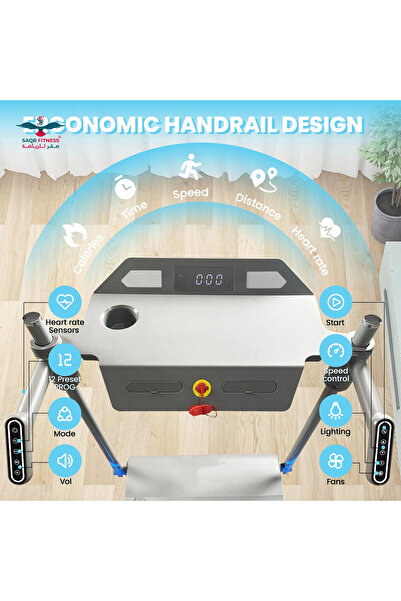 Others Electric walking belt, maximum weight 120 kg, 3 HP power