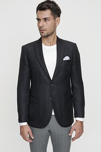 Efor C 598 Slim Fit Siyah Spor Ceket