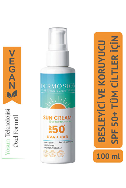 dermosion Mineral Filtreli Yosun Özlü Ekstra Besleyici Formül Ve Yüksek Korum...