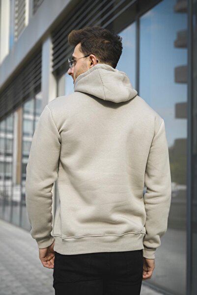 Oksit Janvier Slim Fit тринишкова мъжка суитшърт с качулка