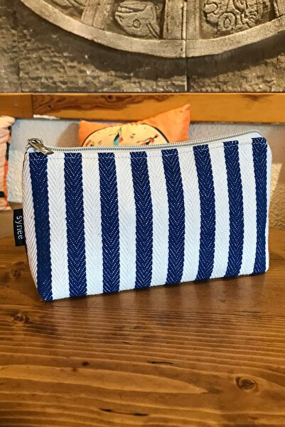 Masdala Egar Полотняна сумка для косметики в смужку, плетена