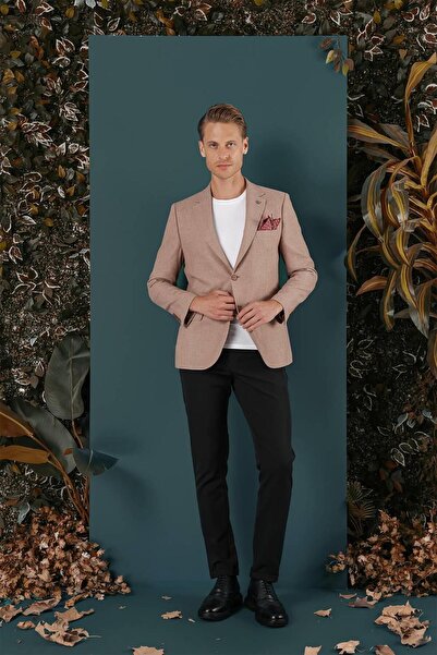 Efor C 656 Slim Fit Tütün Spor Ceket