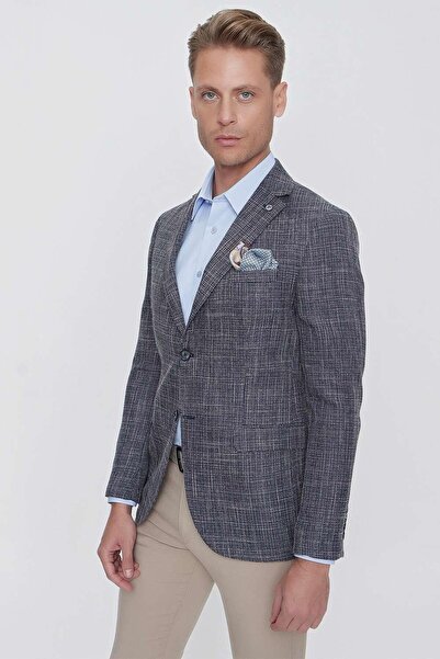 Efor C 628 Slim Fit Lacivert Spor Ceket