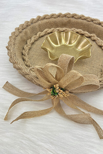 ZEYMERADE صينية ليلة الحناء، هدية تزيينية للخطوبة والزفاف وحفلات العزوبية مصن...