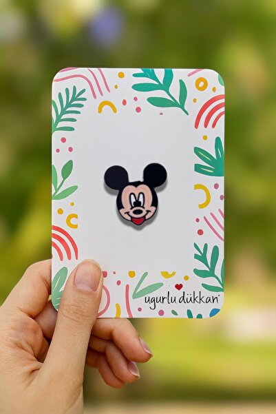 uğurlu dükkan Mickey Mouse Rozeti