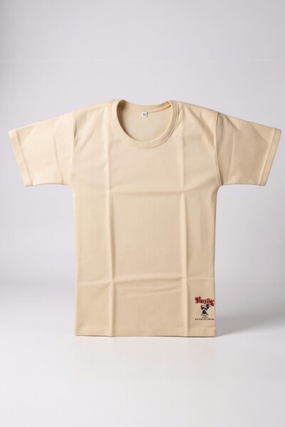 Fanilam Hasyün Çocuk Kısa Kol Termal Yün Fanila - Ter Emici Önleyici Kız - Erkek fanila