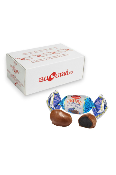 Bucuria Prune uscate în glazură de ciocolată 2,5 kg