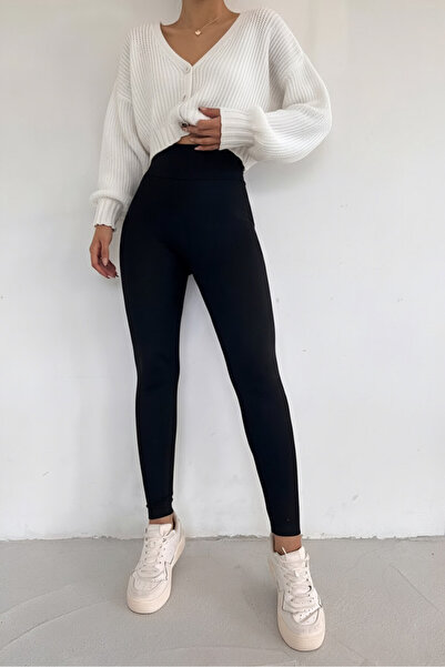 CRNSSWİMWEAR Жіночі чорні високі колготки з корсетом, що не просвічуються