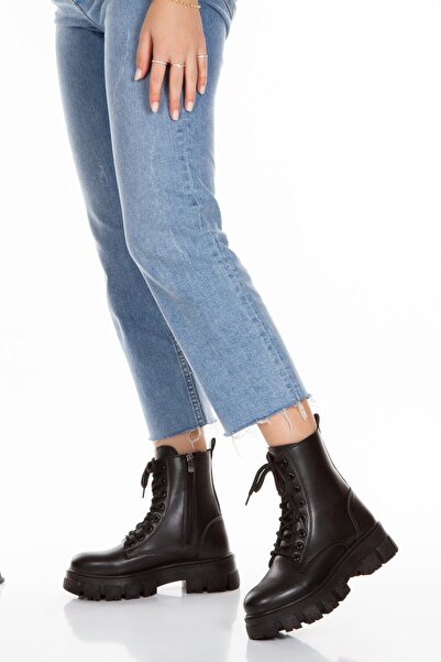 By Ramon Caliente Siyah Kadın Bot 2025 KIŞLIK TRND YENİ SEZON Kasımda ışıltını konuştur