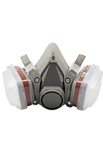 Titech Airless Yarım Yüz Gaz Maskesi Filitreli