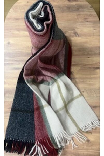 GENÇEV HOME COLLECTİONS Gençev Home &selin& 100% Pure Wool Scotch Blanket Oversize Wool Blanket - 100% Pure Wool - Wool