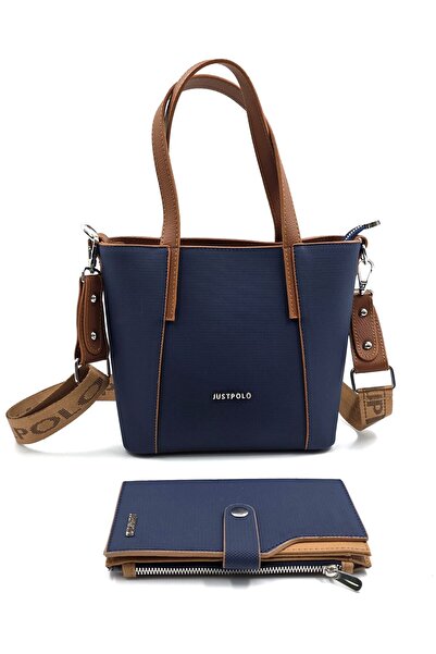 Just Polo justpolo kadın 4 bölmeli çanta cüzdan seti