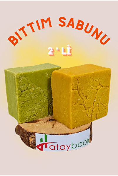 Hataybook Siirt Bıttım Sabunu Yeşil Ve Sarı Bıttım Toplam 2 Adet