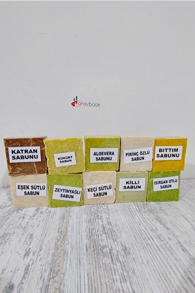 Hataybook 10 Adet Sabun Seti