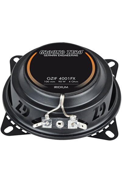 Ground Zero 2-Way Coaxial Car Speakers GZIF 4001FX 100mm, 50W RMS