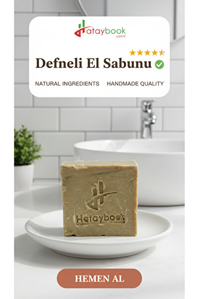 Hataybook Defne Sabunu %50 Adet
