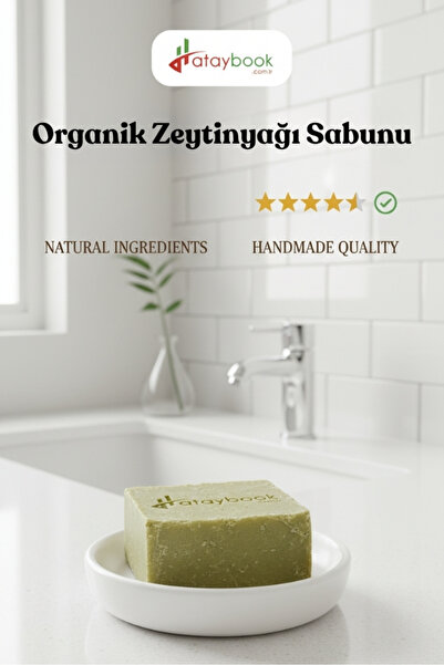 Hataybook Zeytinyağı Sabunu 1 Adet 90 gr