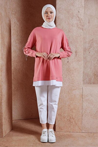 Alvina Φόρμα Tunic - Λεπτομέρεια με δαντέλα, Μοντέλο 44561