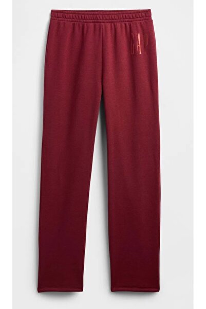 GAP Doorbuster Logo Pull-On Slim 800432 Kadın Eşofman Altı BORDO